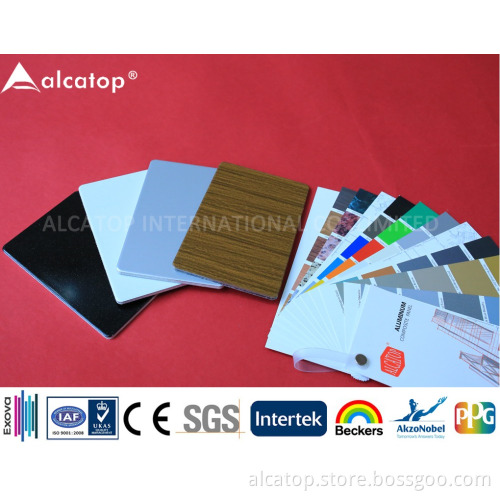 3mm 4mm Fire Resistance Aluminum Composite Panel